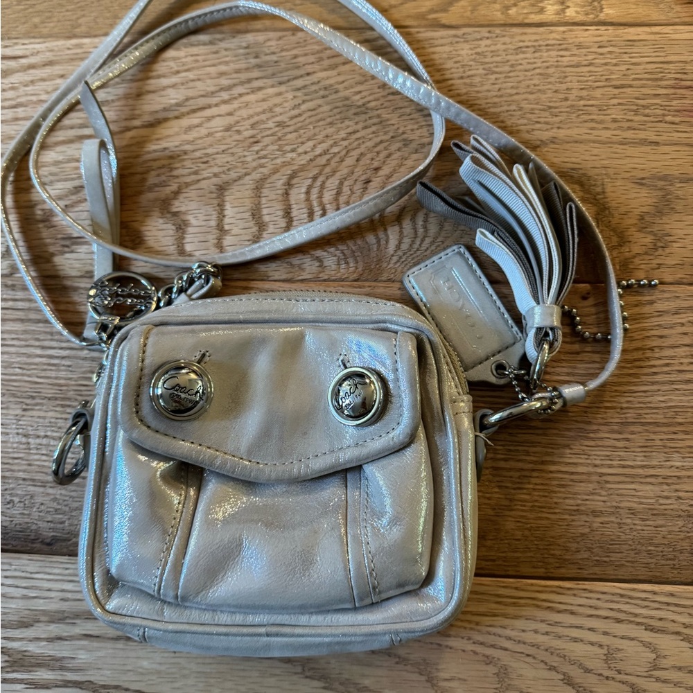 Coach Poppy Crossbody Bag - Taupe